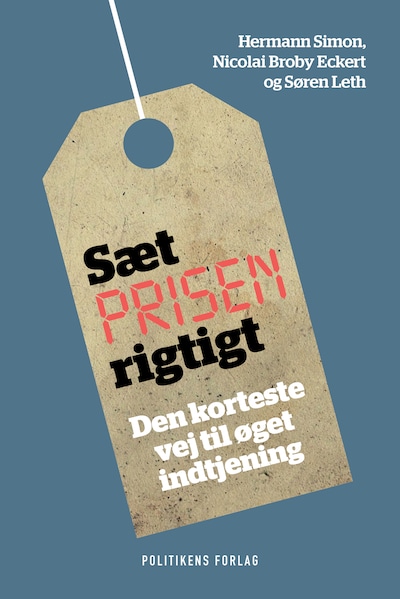 Sæt prisen rigtigt – omslag til lydbogen af Hermann Simon, Nicolai Broby Ecker, Søren Leth