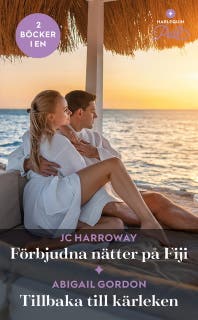 Förbjudna nätter på Fiji / Tillbaka till kärleken – omslag till ljudboken av Abigail Gordon,JC Harroway