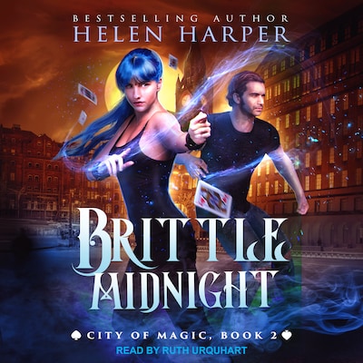 Brittle Midnight – omslag til lydbogen af Helen Harper