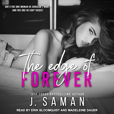 The Edge of Forever – omslag til lydbogen af J. Saman