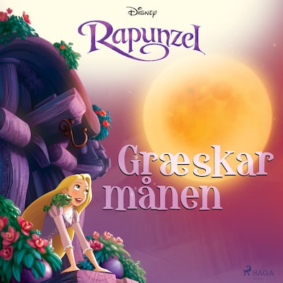 Rapunzel - To på flugt - Græskarmånen – omslag til lydbogen af Disney