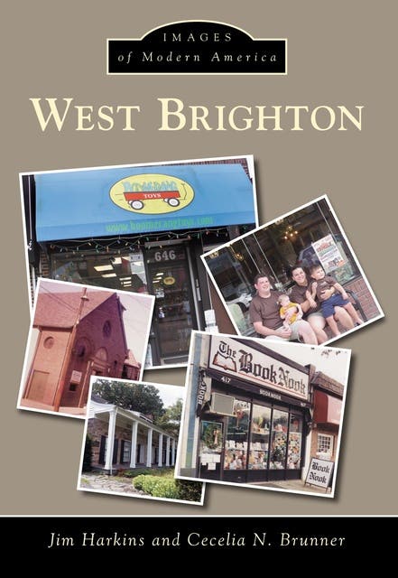 West Brighton – omslag til lydbogen af Jim Harkins, Cecelia N Brunner