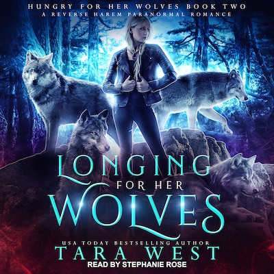 Longing for Her Wolves – omslag til lydbogen af Tara West