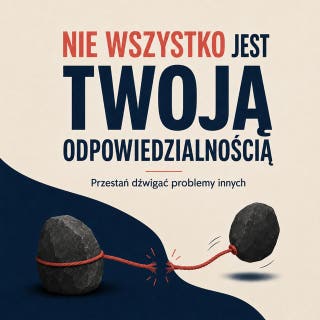 Nie wszystko jest Twoją odpowiedzialnością – okładka audiobooka, autor Łukasz Nester