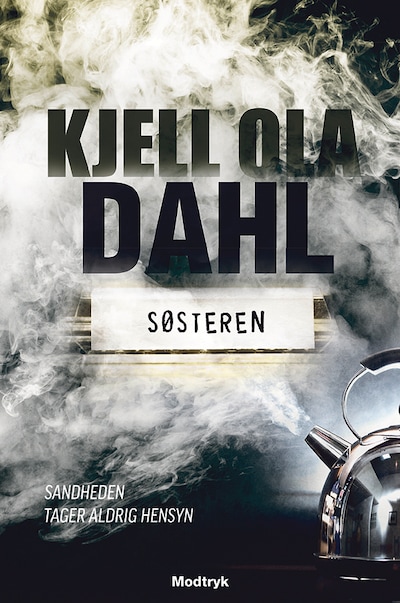 Søsteren – omslag til lydbogen af Kjell Ola Dahl