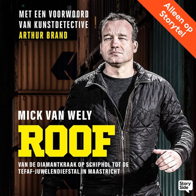 Roof – omslag van het luisterboek van Mick Van Wely