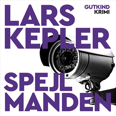 Spejlmanden – omslag til lydbogen af Lars Kepler