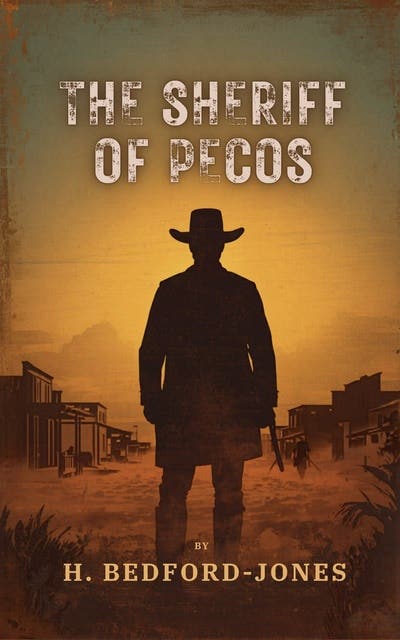 The Sheriff of Pecos – omslag til lydbogen af H Bedford Jones