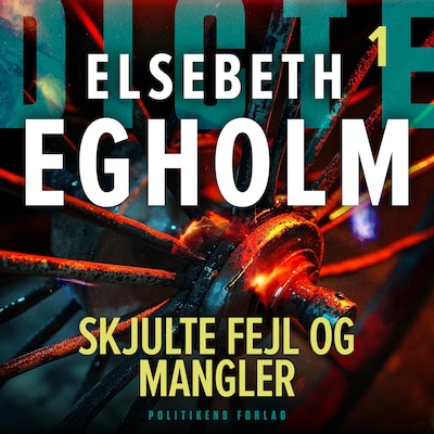 Skjulte fejl og mangler – omslag til lydbogen af Elsebeth Egholm