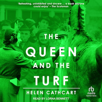 The Queen and the Turf – omslag til lydbogen af Helen Cathcart