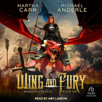 Wing and Fury – omslag til lydbogen af Martha Carr, Michael Anderle