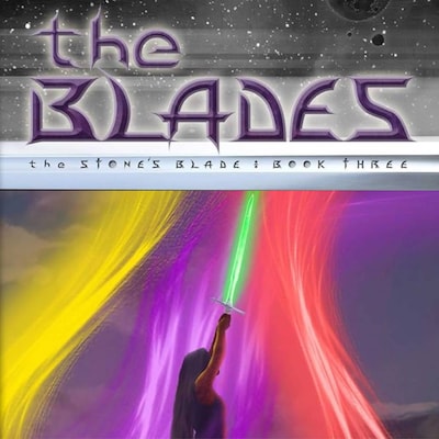 The Blades – omslag til lydbogen af Allynn Riggs
