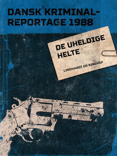 De uheldige helte – omslag til lydbogen af diverse