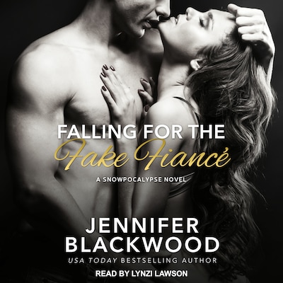 Falling for the Fake Fiancé – omslag til lydbogen af Jennifer Blackwood