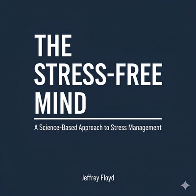 The Stress-Free Mind – omslag van het luisterboek van Jeffrey Floyd