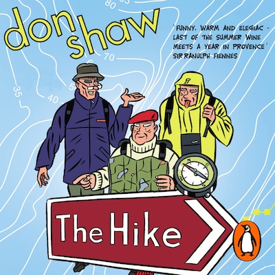 The Hike – omslag til lydbogen af Don Shaw
