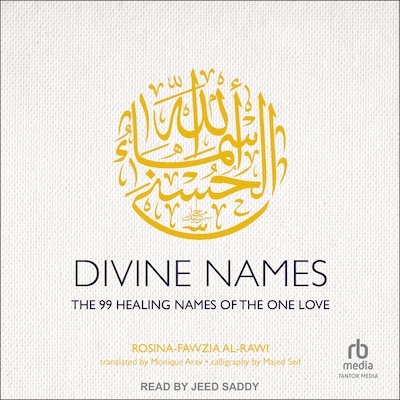 Divine Names – omslag til lydbogen af Rosina-Fawzia Al-Rawi
