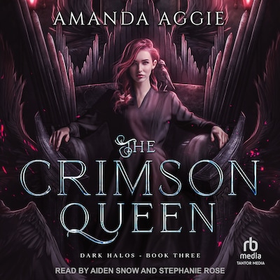 The Crimson Queen – omslag til lydbogen af Amanda Aggie