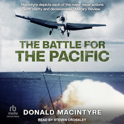 The Battle for the Pacific – omslag til lydbogen af Donald MacIntyre