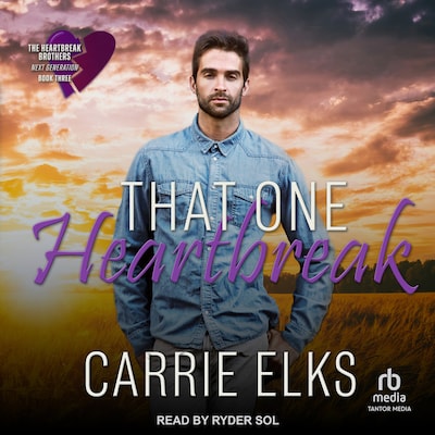 That One Heartbreak – omslag til lydbogen af Carrie Elks