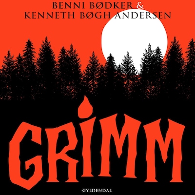 Grimm - Askepot, Børnene fra Hameln, Børnene der legede slagter – omslag til lydbogen af Kenneth Bøgh Andersen, Benni Bødker