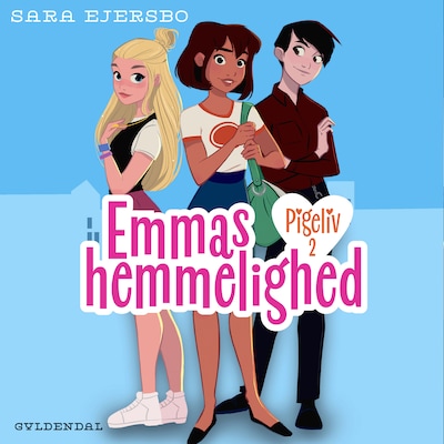 Pigeliv 2 - Emmas hemmelighed – omslag til lydbogen af Sara Ejersbo