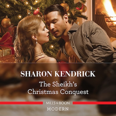 The Sheikh's Christmas Conquest – omslag til lydbogen af Sharon Kendrick