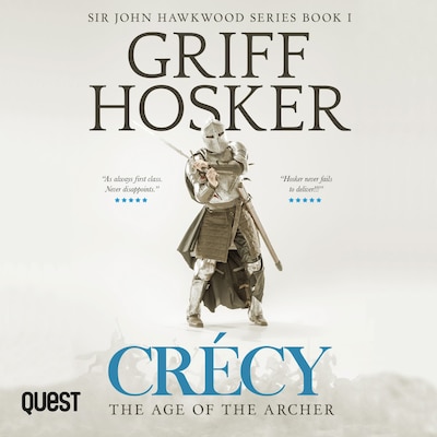Crécy: The Age of the Archer – omslag til lydbogen af Griff Hosker