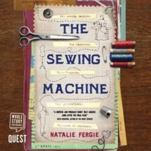 The Sewing Machine – okładka audiobooka, autor Natalie Fergie