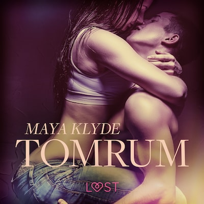 Tomrum - Erotisk novelle – omslag til lydbogen af Maya Klyde