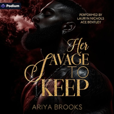 Her Savage to Keep – omslag til lydbogen af Ariya Brooks