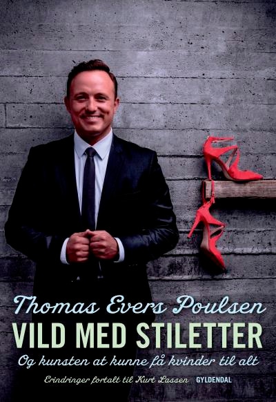 Vild med stiletter – omslag til lydbogen af Thomas Evers Poulsen, Kurt Lassen