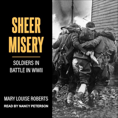 Sheer Misery – omslag til lydbogen af Mary Louise Roberts