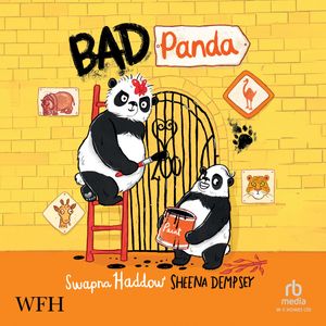 Bad Panda – okładka audiobooka, autor Swapna Haddow