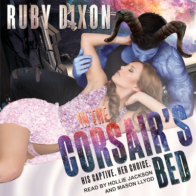 In The Corsair’s Bed – omslag til lydbogen af Ruby Dixon