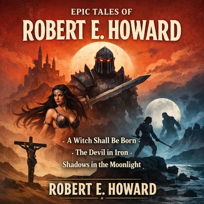 Epic Tales of Robert E. Howard – omslag til lydbogen af Robert E. Howard