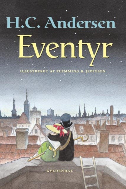 Eventyr – omslag til lydbogen af H C Andersen