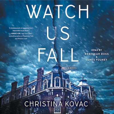 Watch Us Fall – omslag til lydbogen af Christina Kovac