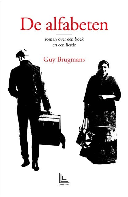 De alfabeten: roman over een boek en een liefde – omslag van het luisterboek van Guy Brugmans