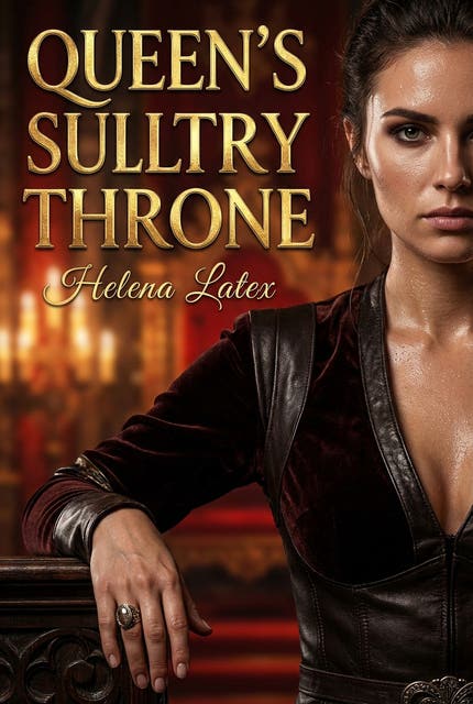 Queen's Sultry Throne: Medieval Power Exchange FemDom Pegging Romance – omslag til lydbogen af Helena Latex