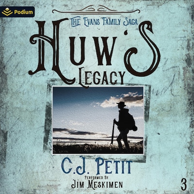 Huw's Legacy – omslag til lydbogen af C.J. Petit