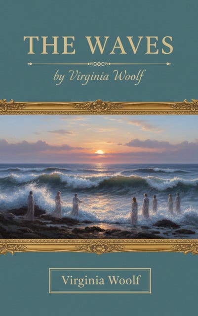 The Waves: A Radical Modernist Novel of Inner Life – omslag til lydbogen af Virginia Woolf