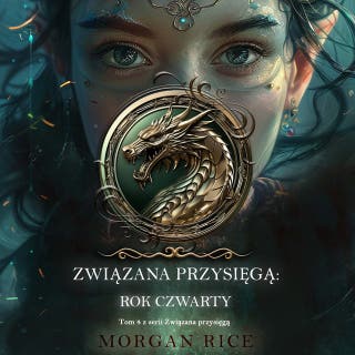 Związana przysięgą: Rok czwarty (Tom 4 z serii Związana przysięgą) – okładka audiobooka, autor Morgan Rice