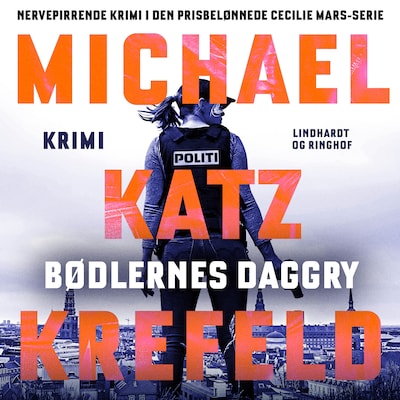 Bødlernes daggry – omslag til lydbogen af Michael Katz Krefeld