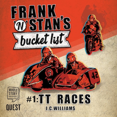 Frank 'n' Stan's Bucket List #1 – omslag til lydbogen af James Collier