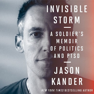 Invisible Storm – omslag van het luisterboek van Jason Kander