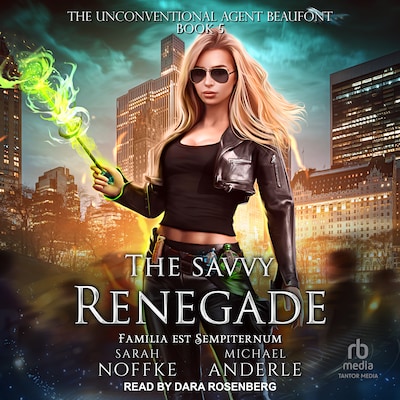 The Savvy Renegade – omslag til lydbogen af Sarah Noffke, Michael Anderle
