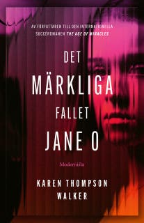 Det märkliga fallet Jane O – omslag till ljudboken av Karen Thompson Walker