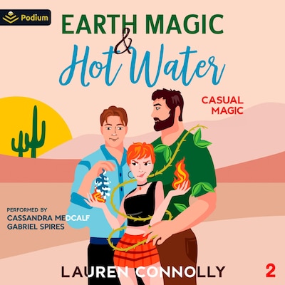 Earth Magic & Hot Water – omslag til lydbogen af Lauren Connolly