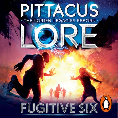 Fugitive Six – omslag til lydbogen af Pittacus Lore